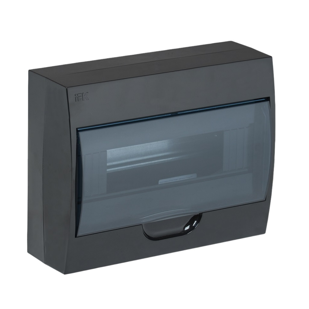 Корпус пластиковый навесной IEK Krepta 3, ЩРН-П-12, MKP12-N-12-41-K02,  IP41, черный
