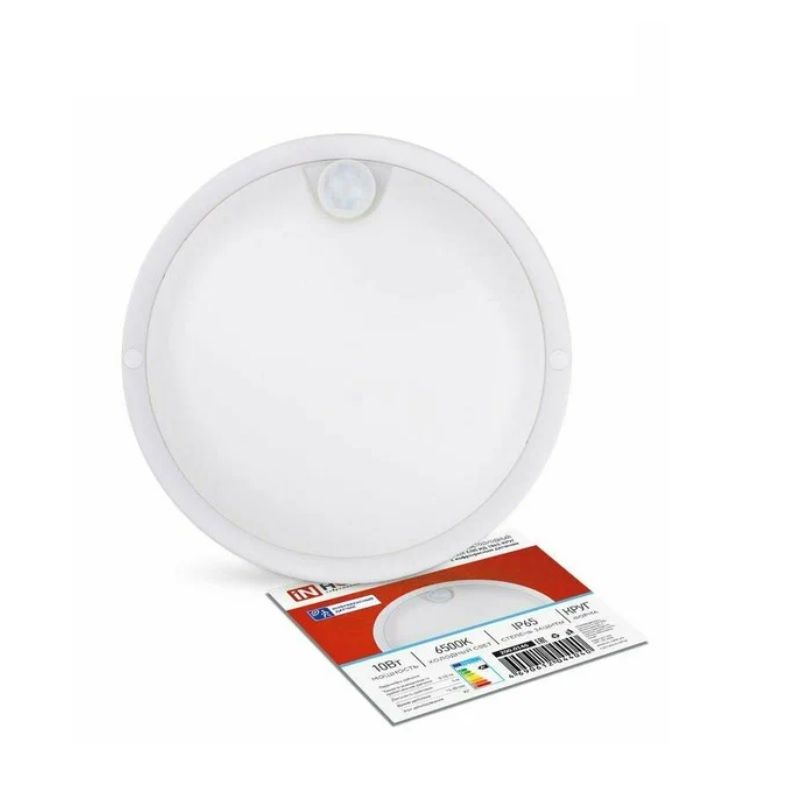 Светильник светодиодный In home СПП ИД-1065-КРУГ 20 Вт 6500К с инфракрасным датчиком IP65