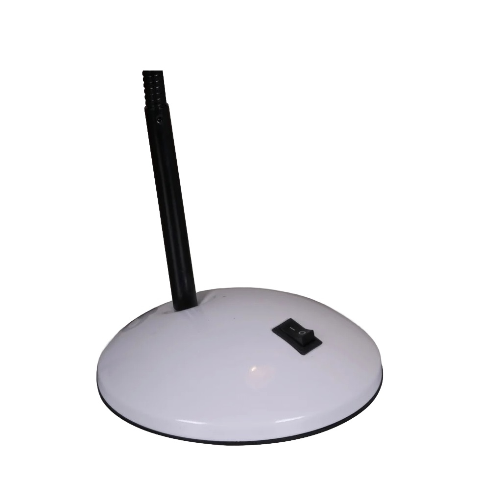 Cветильник настольный Reluce 00966-0.7-01 WT, 60 Вт, Е27, металл, цвет белый