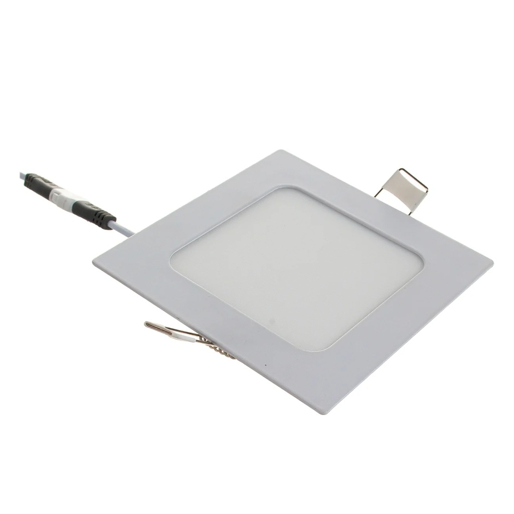 Панель светодиодная In home SLP 2933 , 6 Вт, 4000К, IP40, встраиваемая, квадратная, белая, 17х117х117 мм