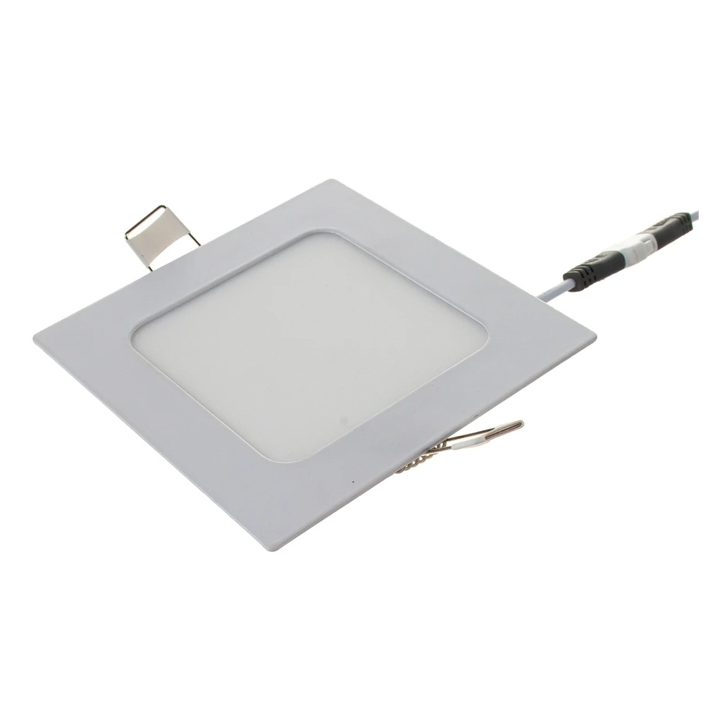 Панель светодиодная In home SLP 2933 , 6 Вт, 4000К, IP40, встраиваемая, квадратная, белая, 17х117х117 мм