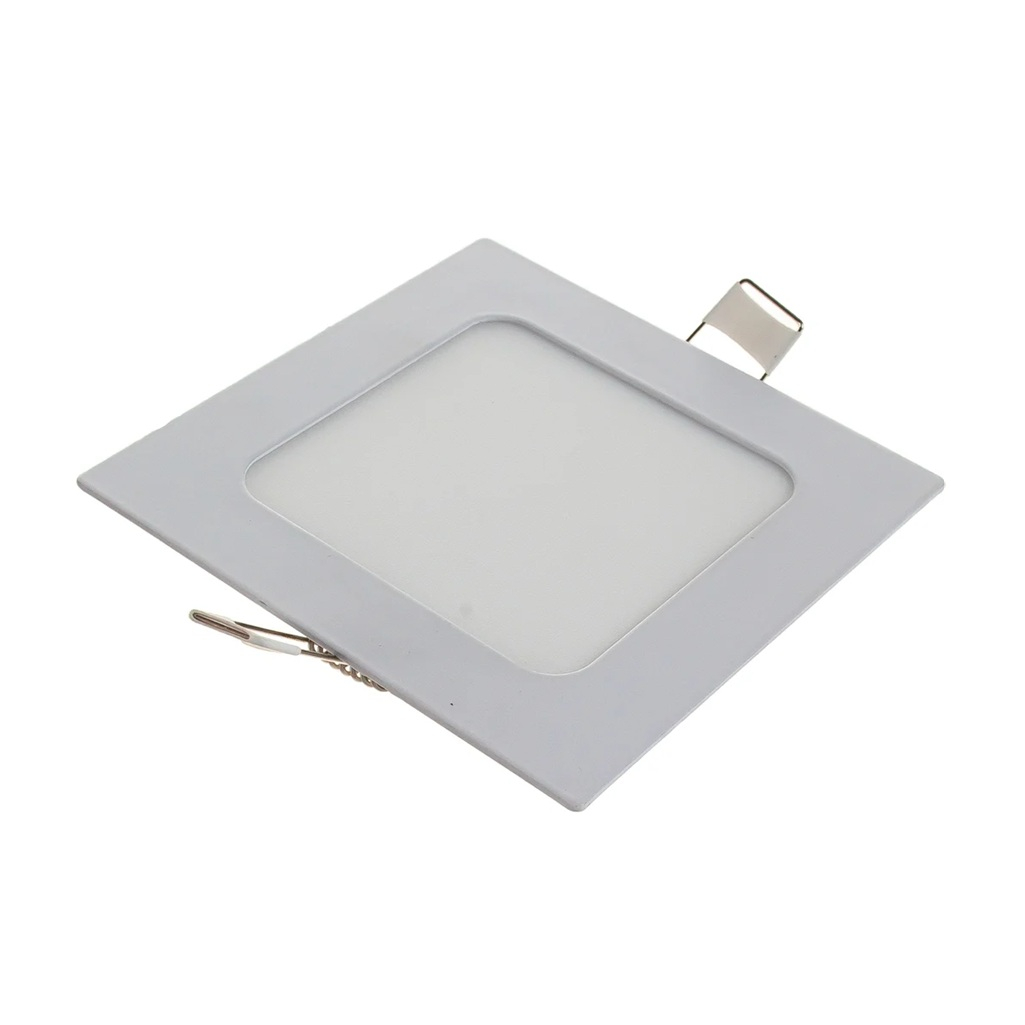 Панель светодиодная In home SLP 2933 , 6 Вт, 4000К, IP40, встраиваемая, квадратная, белая, 17х117х117 мм
