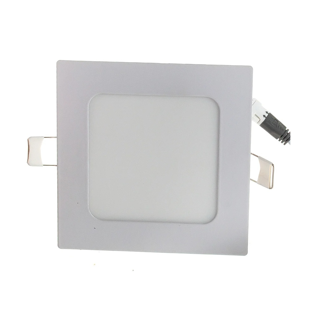 Панель светодиодная In home SLP 2933 , 6 Вт, 4000К, IP40, встраиваемая, квадратная, белая, 17х117х117 мм