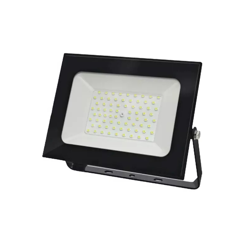 Прожектор светодиодный IN HOME СДО-7 100 Вт, IP65, 6500К, черный