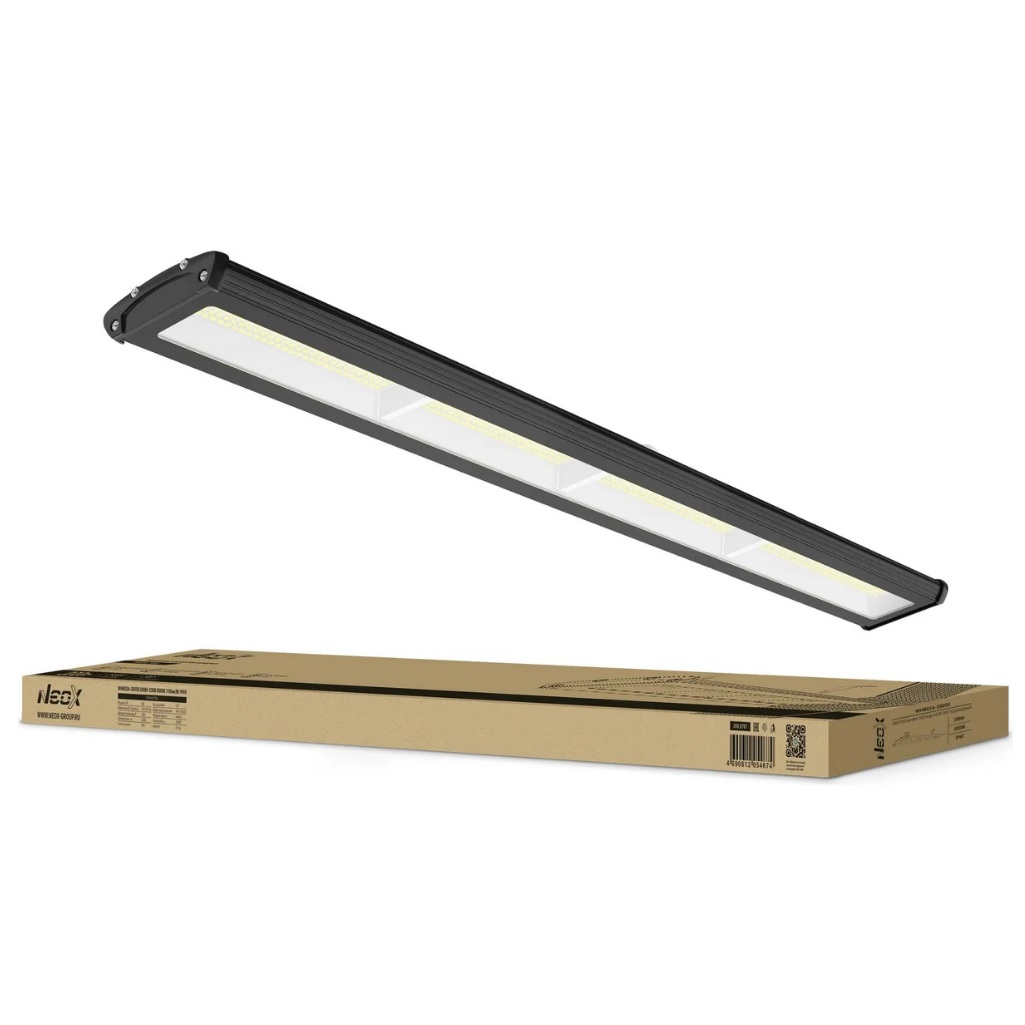 Светильник светодиодный складской NEOX WHB02A-20050, 4674, 200Вт, 230В, 5000К, IP65, без пульсации