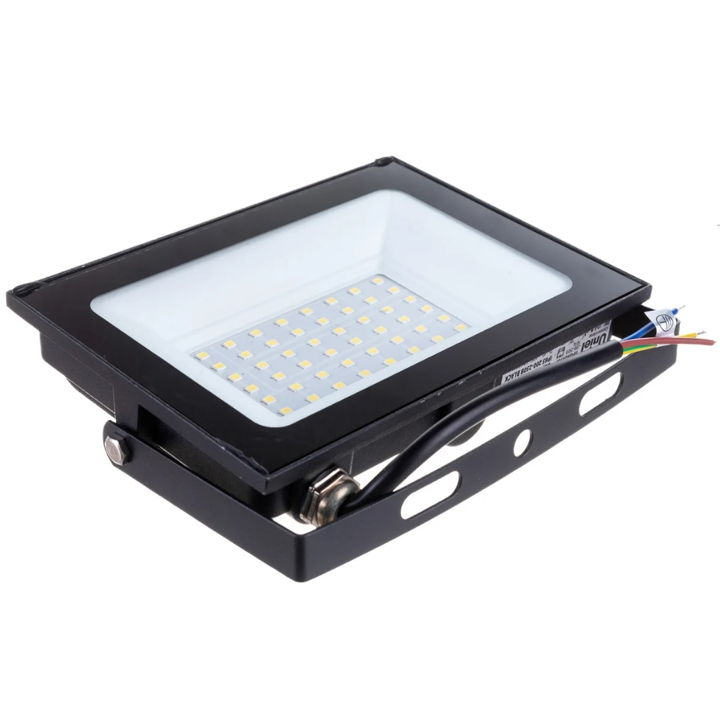 Прожектор светодиодный Uniel ULF-F21, UL-00007365, 50W, 6500K, IP65, черный
