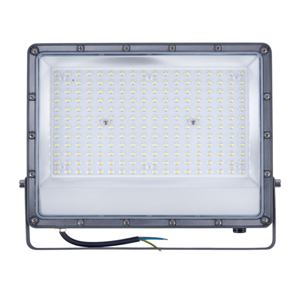 Прожектор светодиодный Uniel ULF-F52D, 150W, дневной свет 6500K, IP65, угол 90 градусов, серый