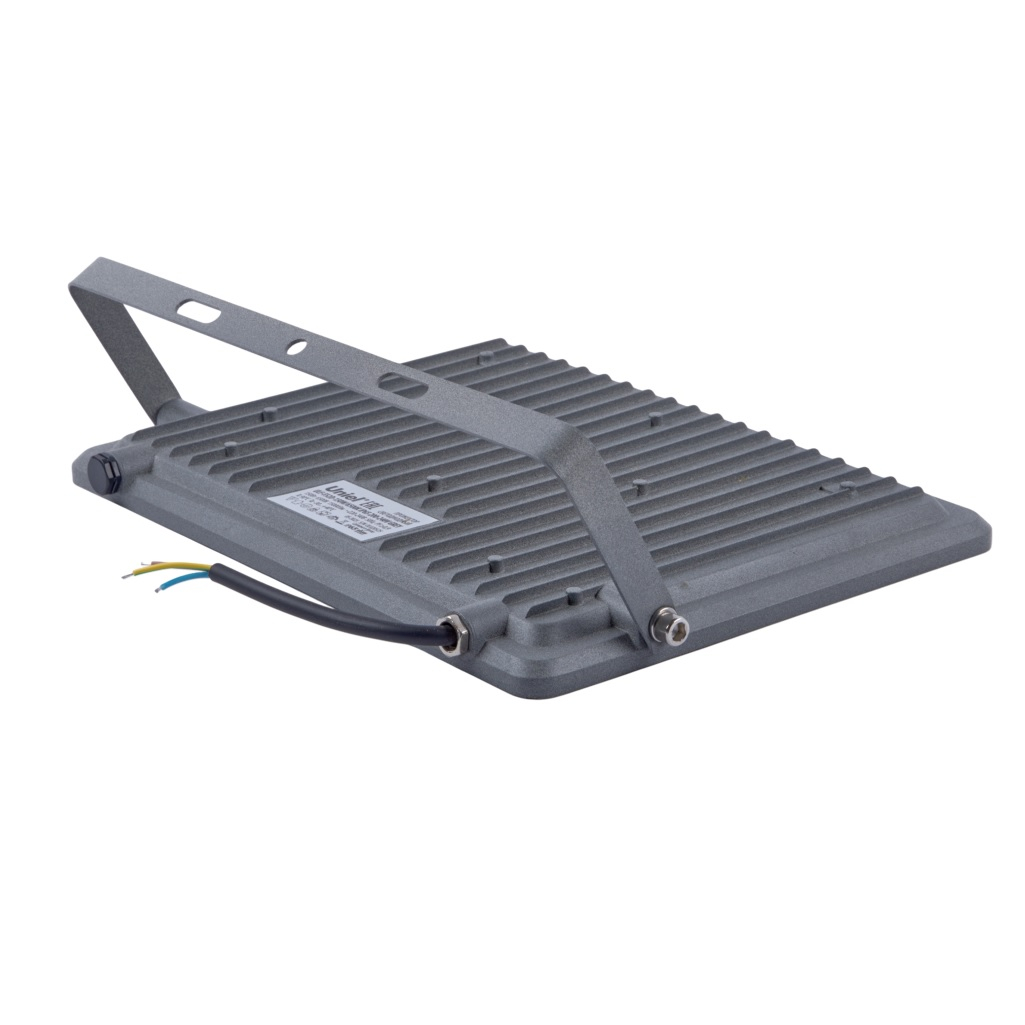 Прожектор светодиодный Uniel ULF-F52D, 150W, дневной свет 6500K, IP65, угол 90 градусов, серый