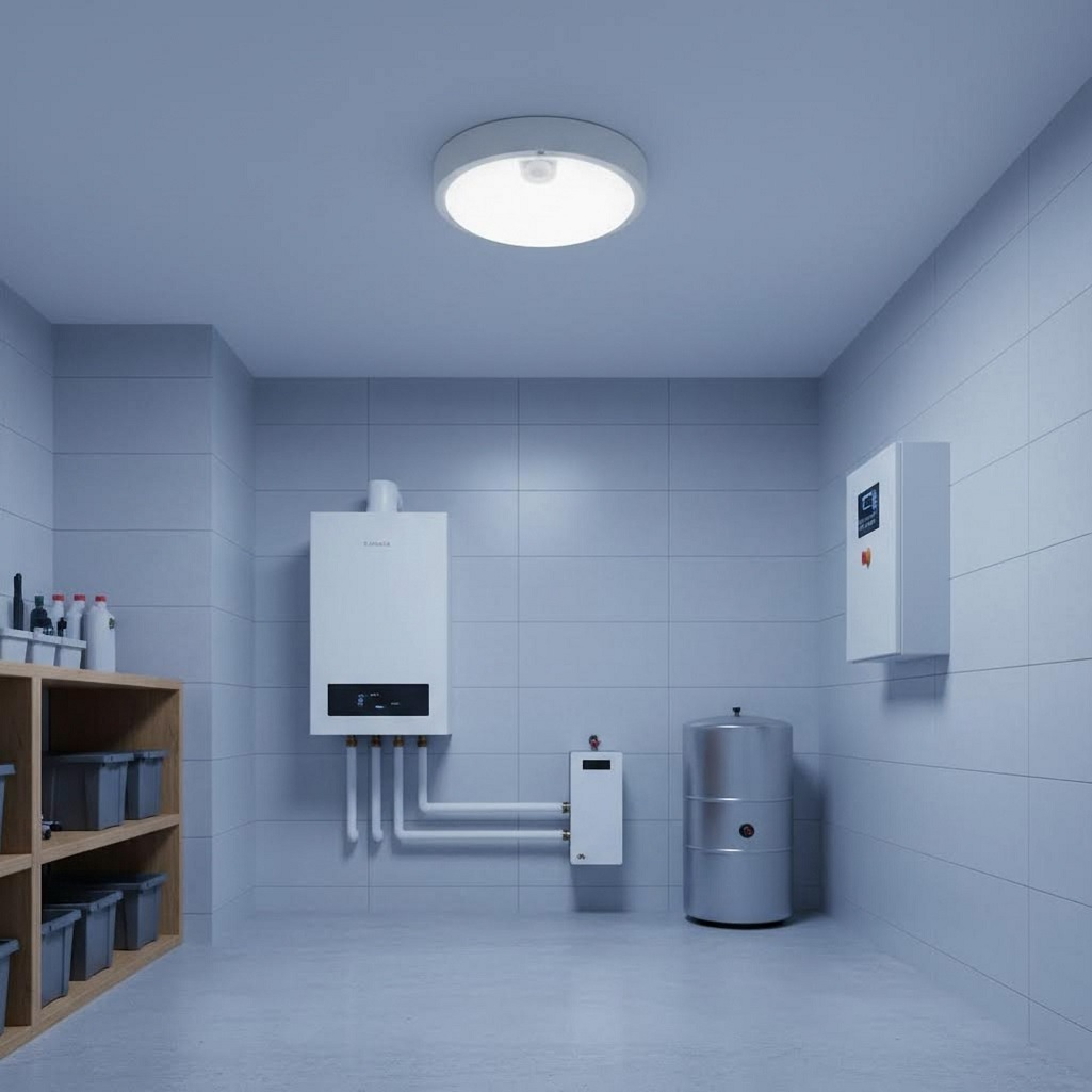 Светильник светодиодный In home СПП ИД-2065-КРУГ, 6103, 20 Вт, IP65, 6500К холодный белый свет