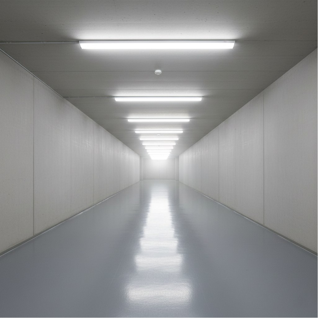 Светильник светодиодный Leek LED ECO R SLIM, 16 Вт, 5000К холодный белый свет