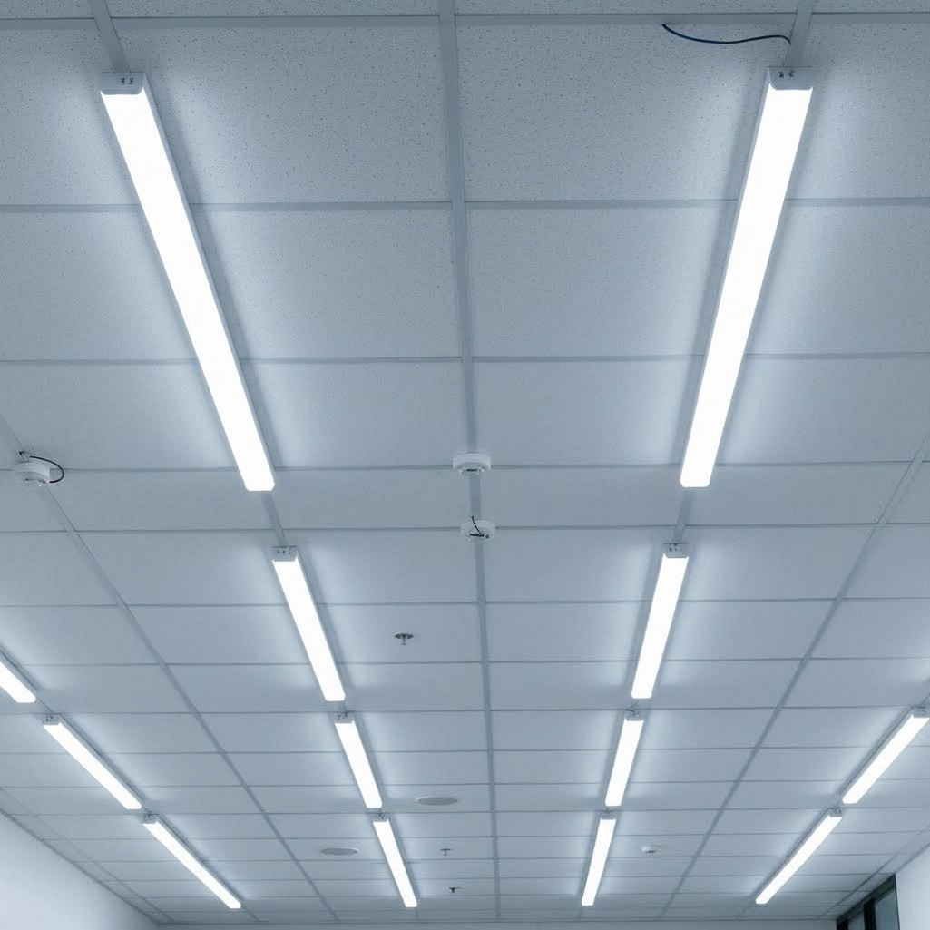 Светильник светодиодный Leek LED ECO R SLIM, 16 Вт, 5000К холодный белый свет