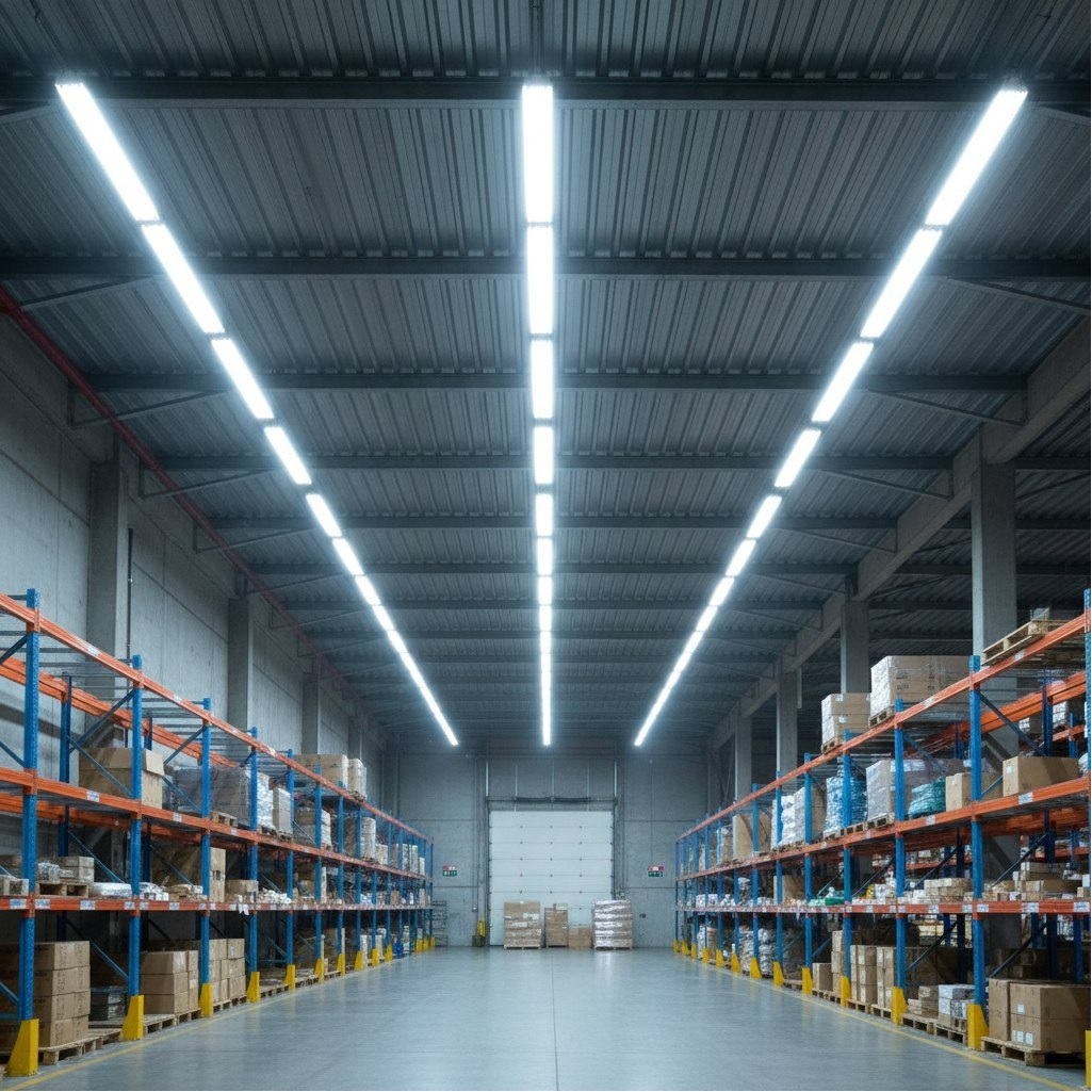 Светильник светодиодный Leek LE LED IP65, 40 Вт, матовый, 6500K холодный белый свет