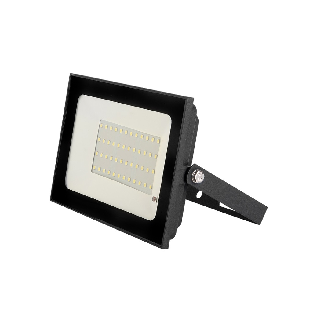 Прожектор светодиодный General GTAB-50-IP65-6500-S, 50 Вт, 6500К, IP65, датчик движения, черный