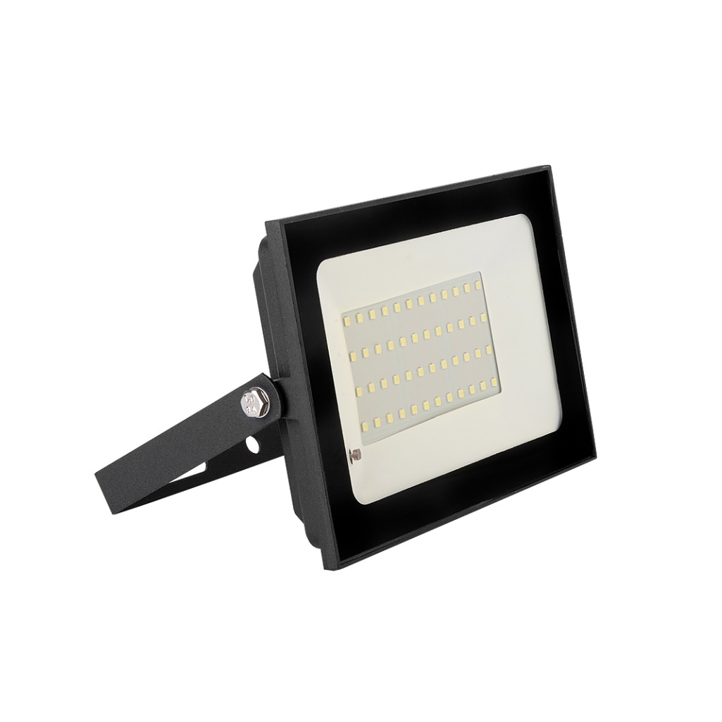 Прожектор светодиодный General GTAB-50-IP65-6500-S, 50 Вт, 6500К, IP65, датчик движения, черный