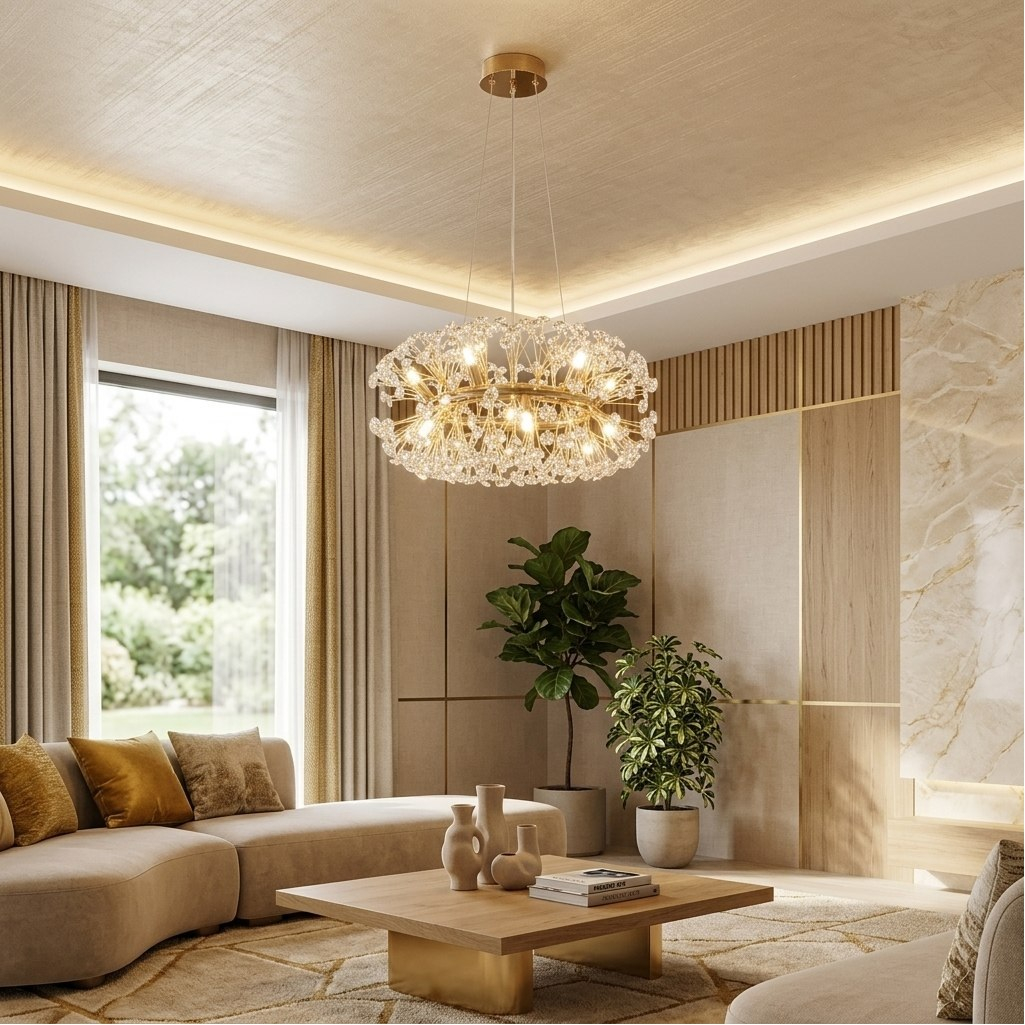 Светильник потолочный Illumico IL5004-8PPA-26 GD BOND, G9, 320 Вт, 8 ламп, прозрачный