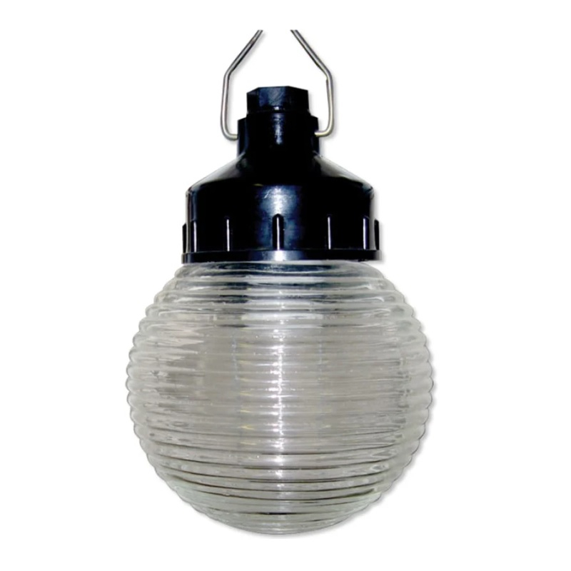 Светильник Эра НСП 01-60-003 подвесной Гранат стекло, IP44 E27 D150, шар