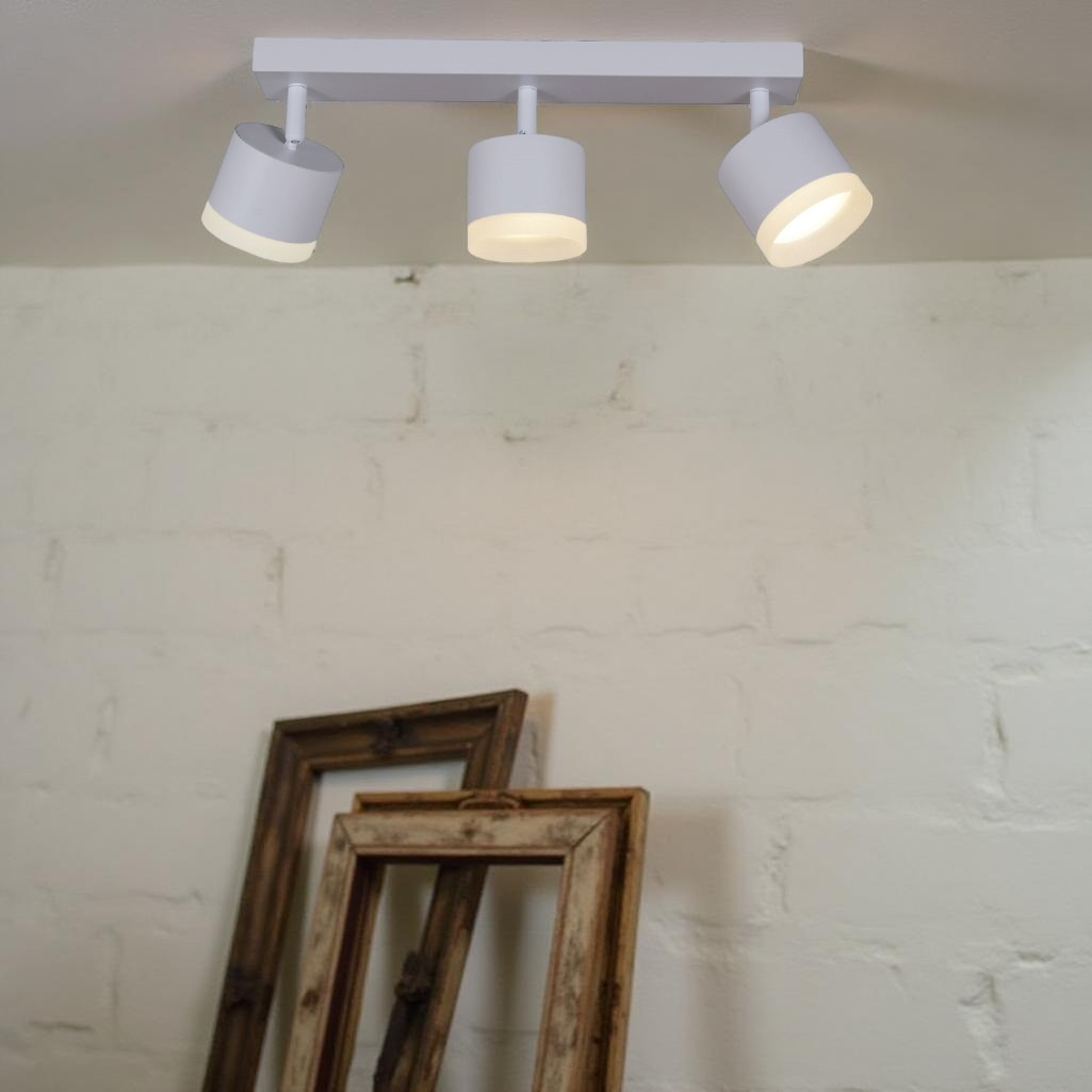 Светильник точечный Reluce 53004-9.5-003IL SPOT LIGHT GX53 WT, 3 лампы, белый