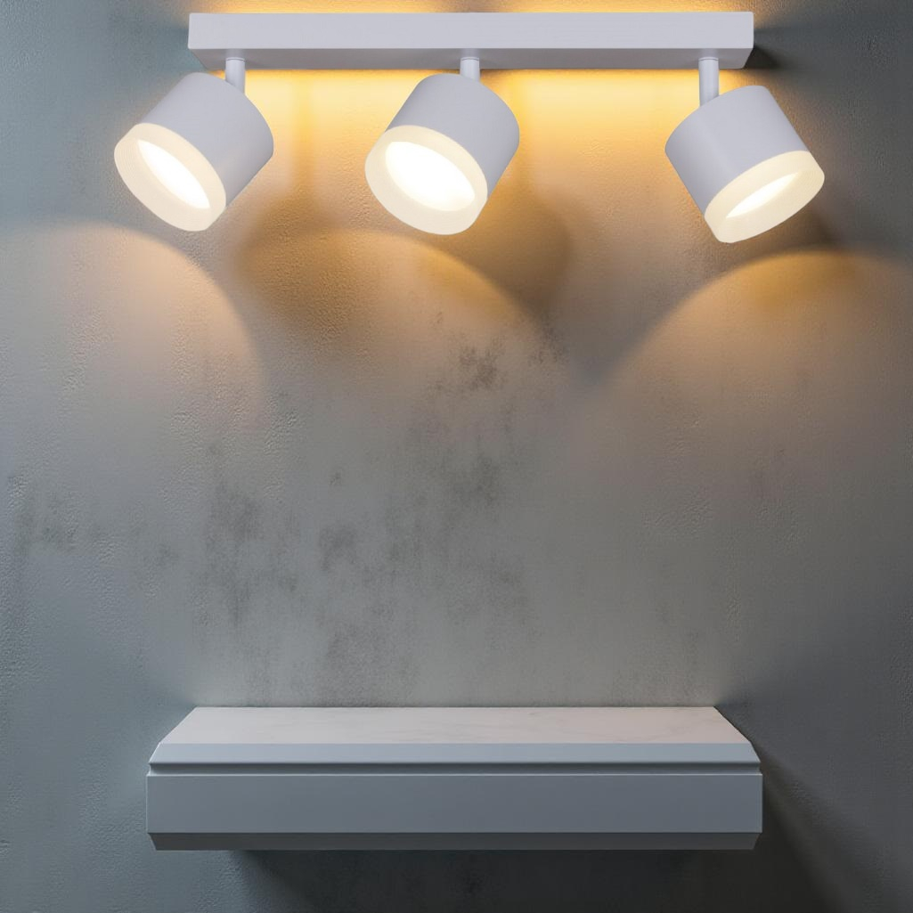 Светильник точечный Reluce 53004-9.5-003IL SPOT LIGHT GX53 WT, 3 лампы, белый