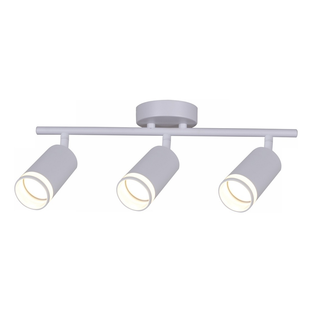 Светильник Reluce 16001-9.5-003CT SPOT LIGHT GU10 WT, металл, акрил, белый
