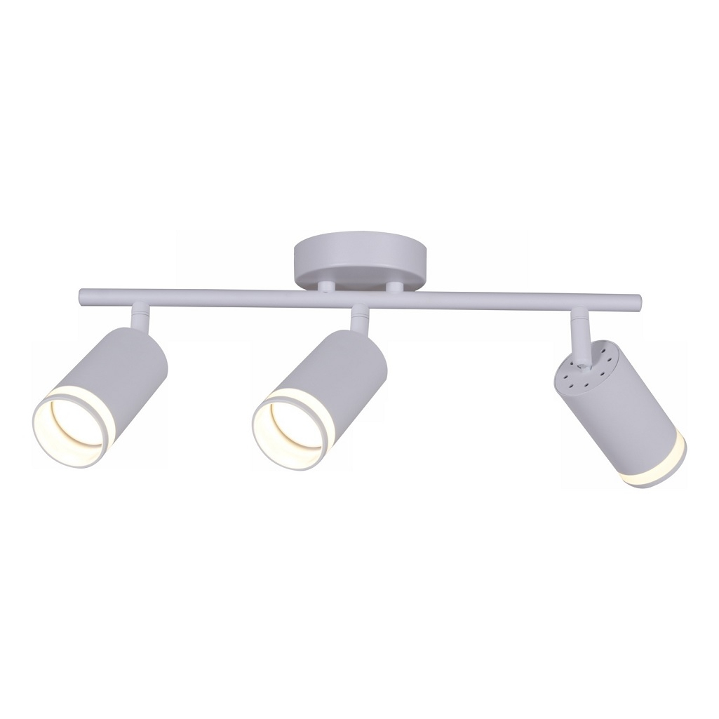 Светильник Reluce 16001-9.5-003CT SPOT LIGHT GU10 WT, металл, акрил, белый