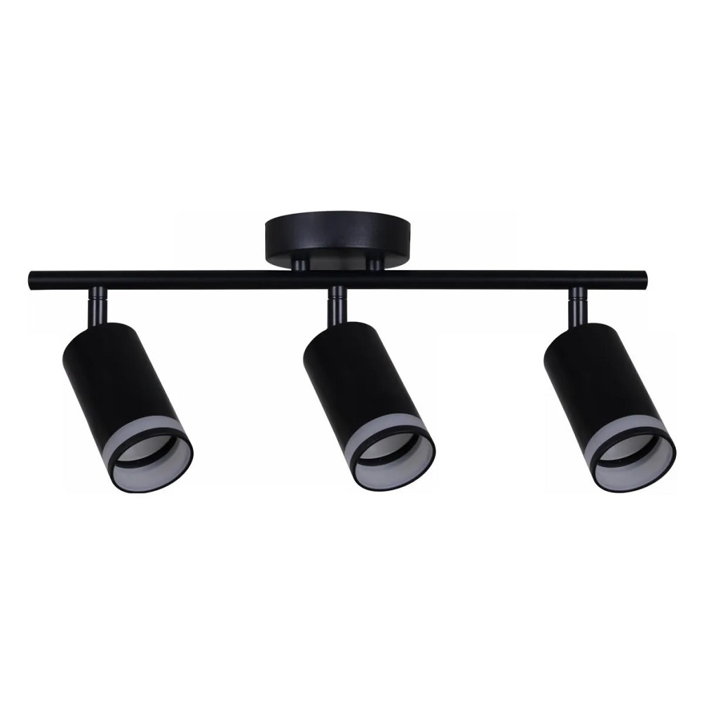 Светильник Reluce 16001-9.5-003CT SPOT LIGHT GU10 BK, металл, акрил, черный