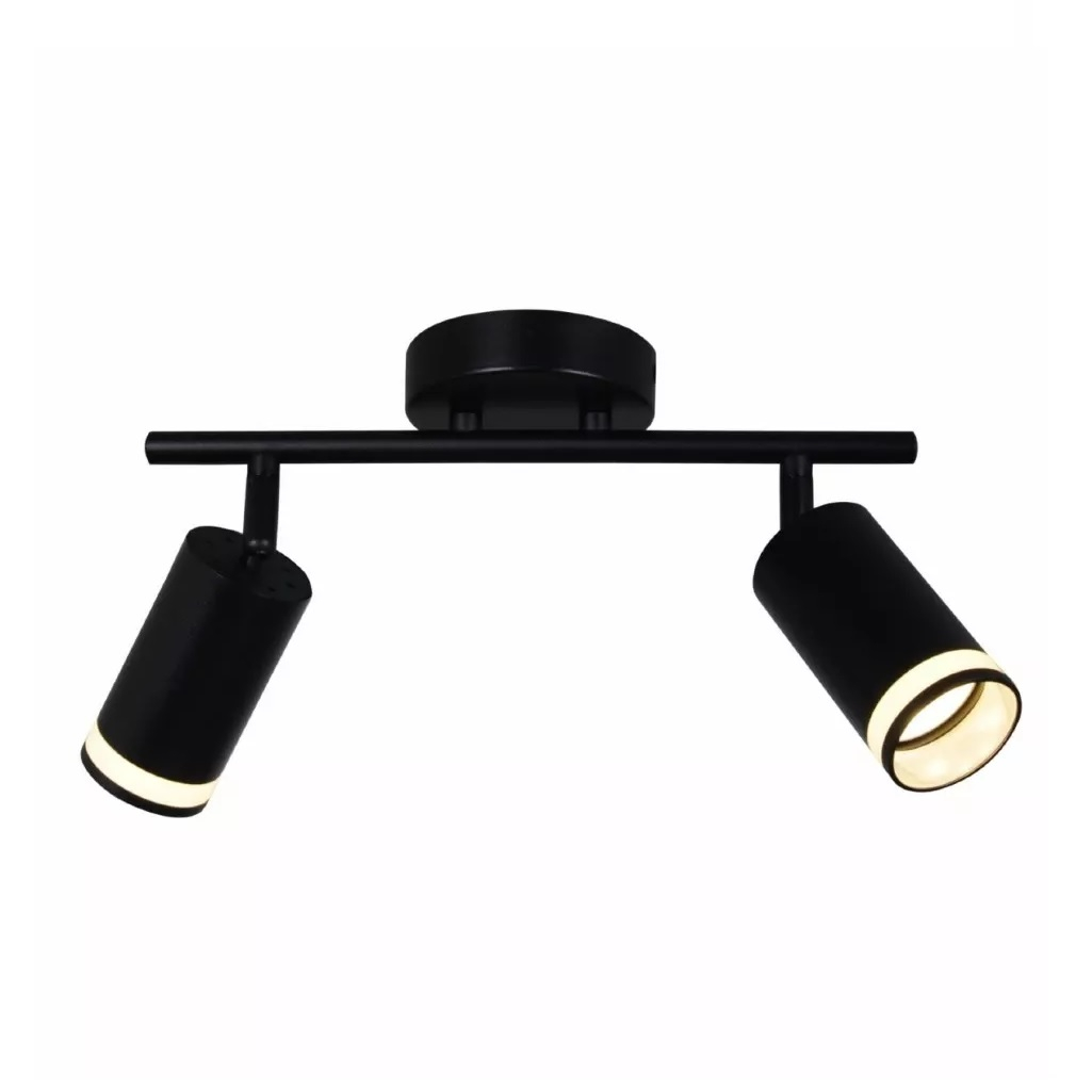 Светильник Reluce 16001-9.5-002CT SPOT LIGHT GU10 BK, металл, акрил, черный
