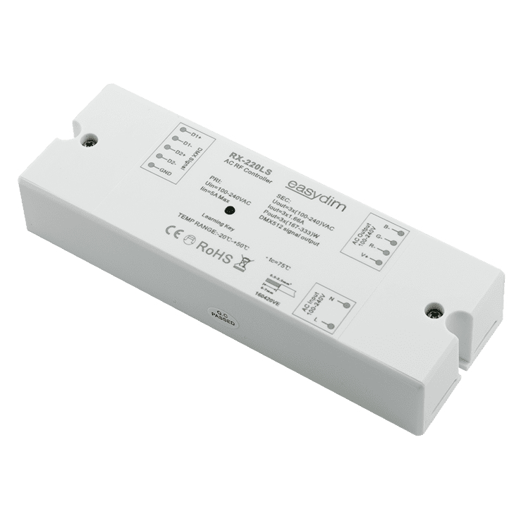 Приемник-контроллер RX-220LS для ленты 220v до 1000 Вт 1792
