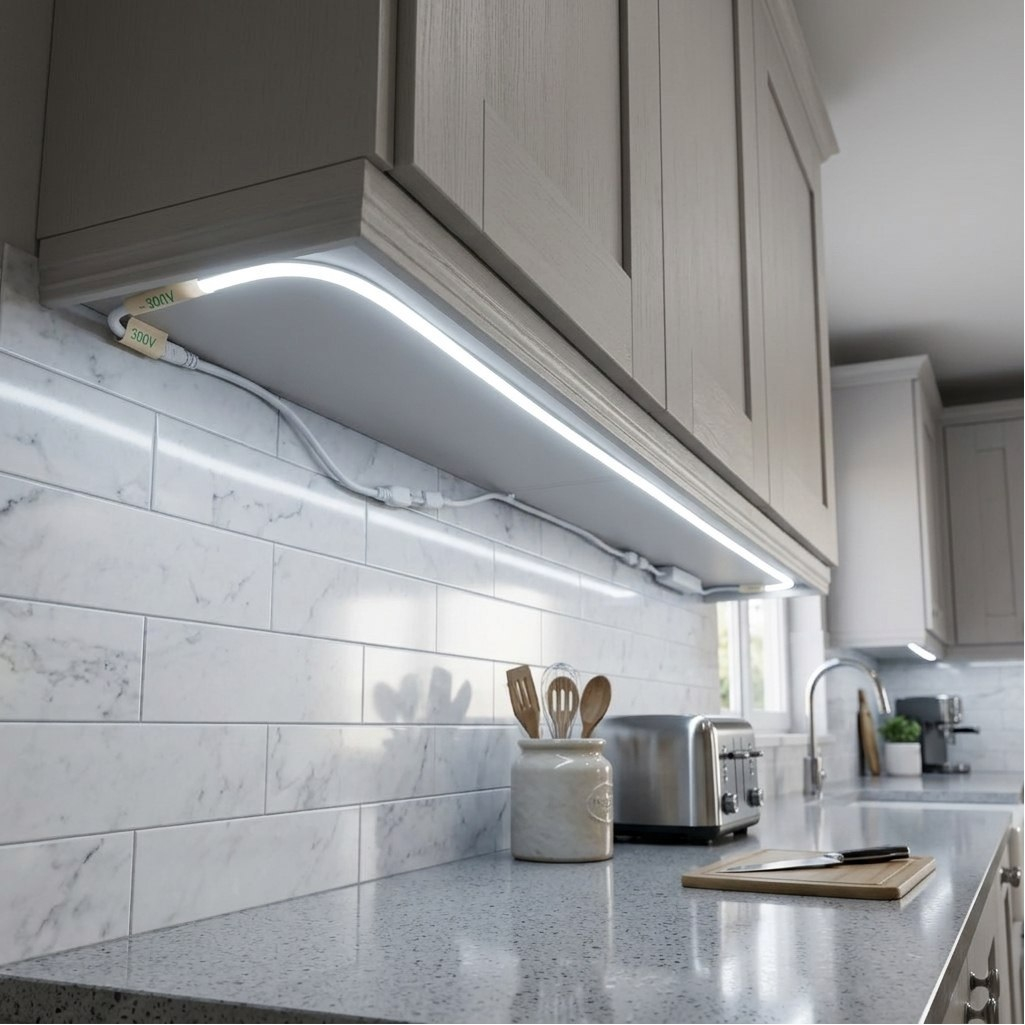 Лента светодиодная General GLS-COB-528, G502924, 528LED, 14 Вт, 24В, холодный белый, в упаковке 5 метров