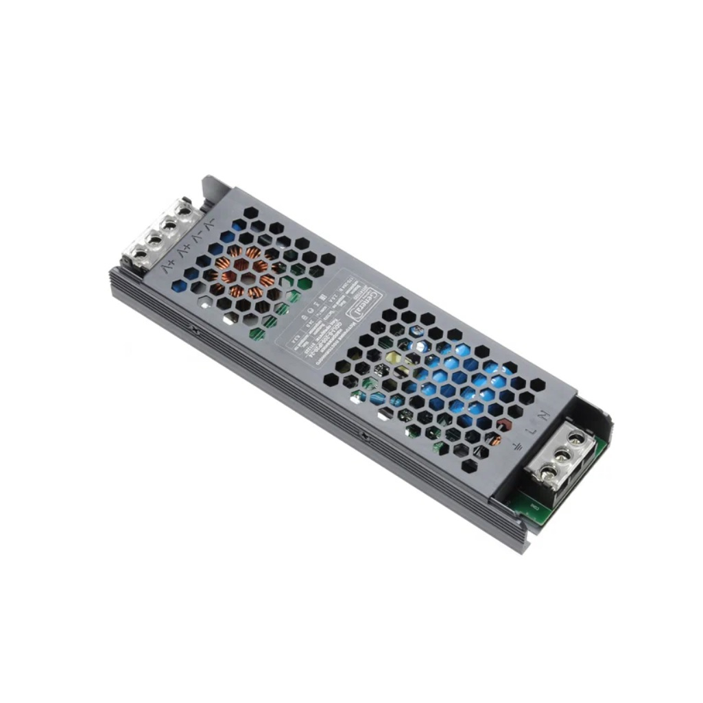 Блок питания для светодиодной ленты General GDLI-S-200W, 12В, 200 Вт, 16.66А, IP20, G514700