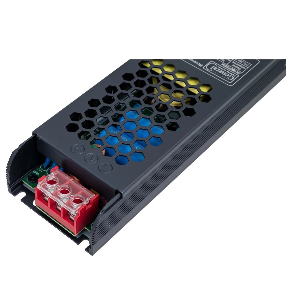 Блок питания для светодиодной ленты General GDLI-S-250W, 24В, 250 Вт, 10.4А, IP20, G511226