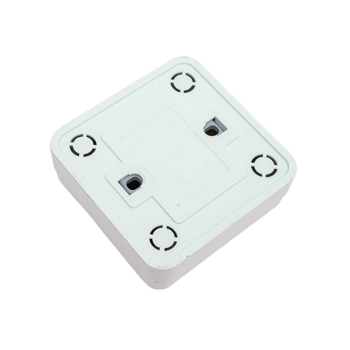 Выключатель одноклавишный с подсветкой TDM Electric Ладога SQ1801-0009 накладной,  белый