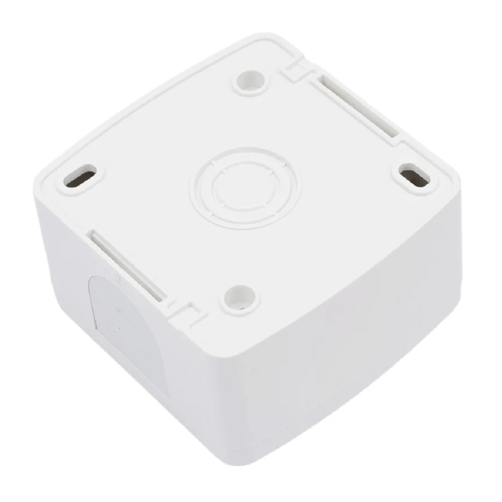 Выключатель двухклавишный TDM Electric Селигер SQ1818-0004, накладной, оконечный белый