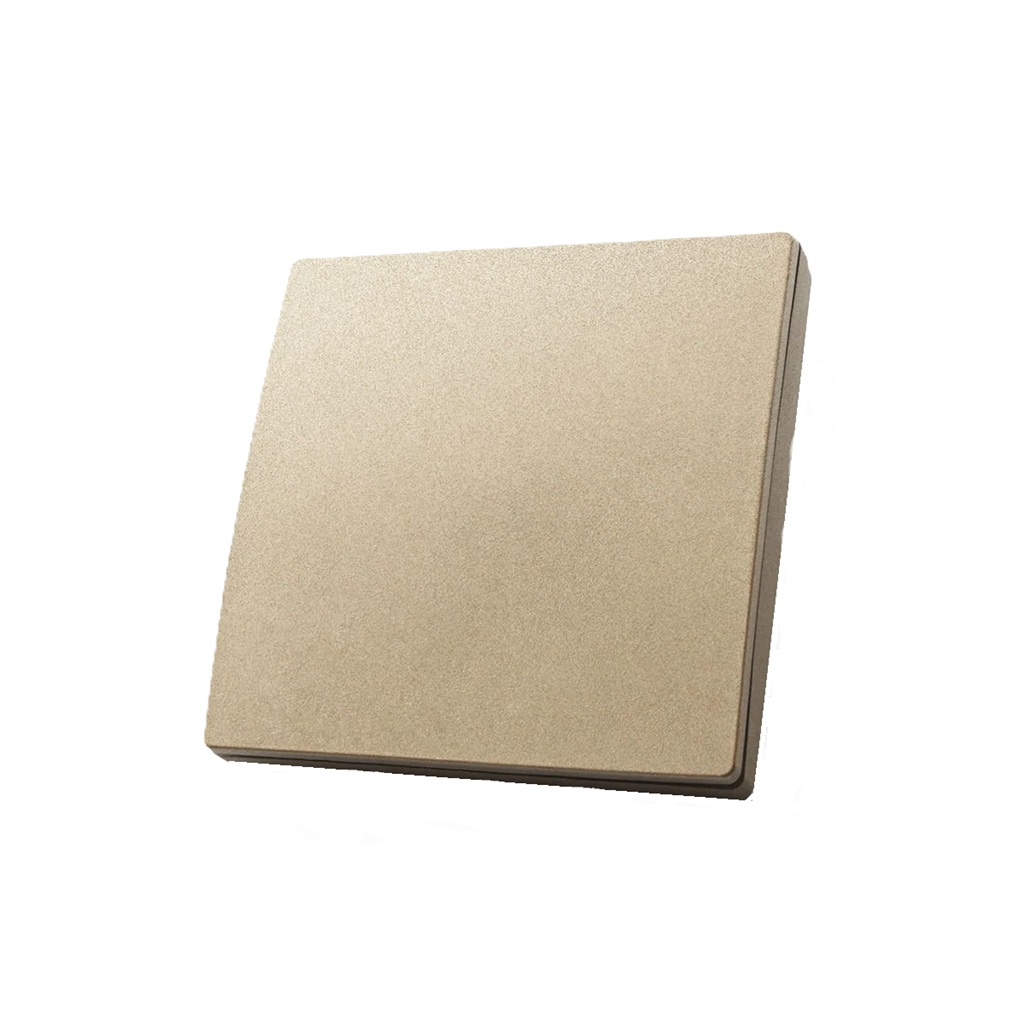 Выключатель беспроводной одноклавишный Feron TM81, накладной, пластик, золото