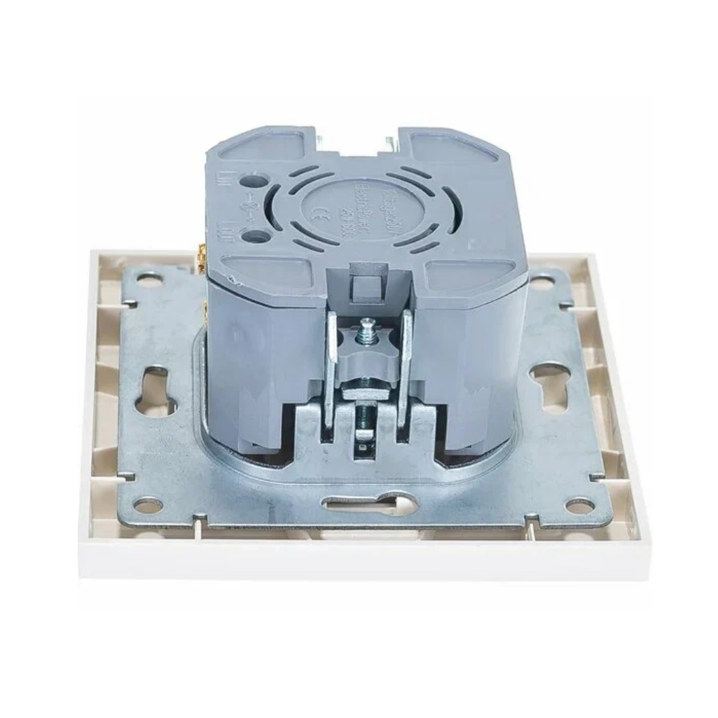 Диммер встраиваемый UNIVersal Бриллиант 7947427, СП, 500 Вт, поворотный, белый