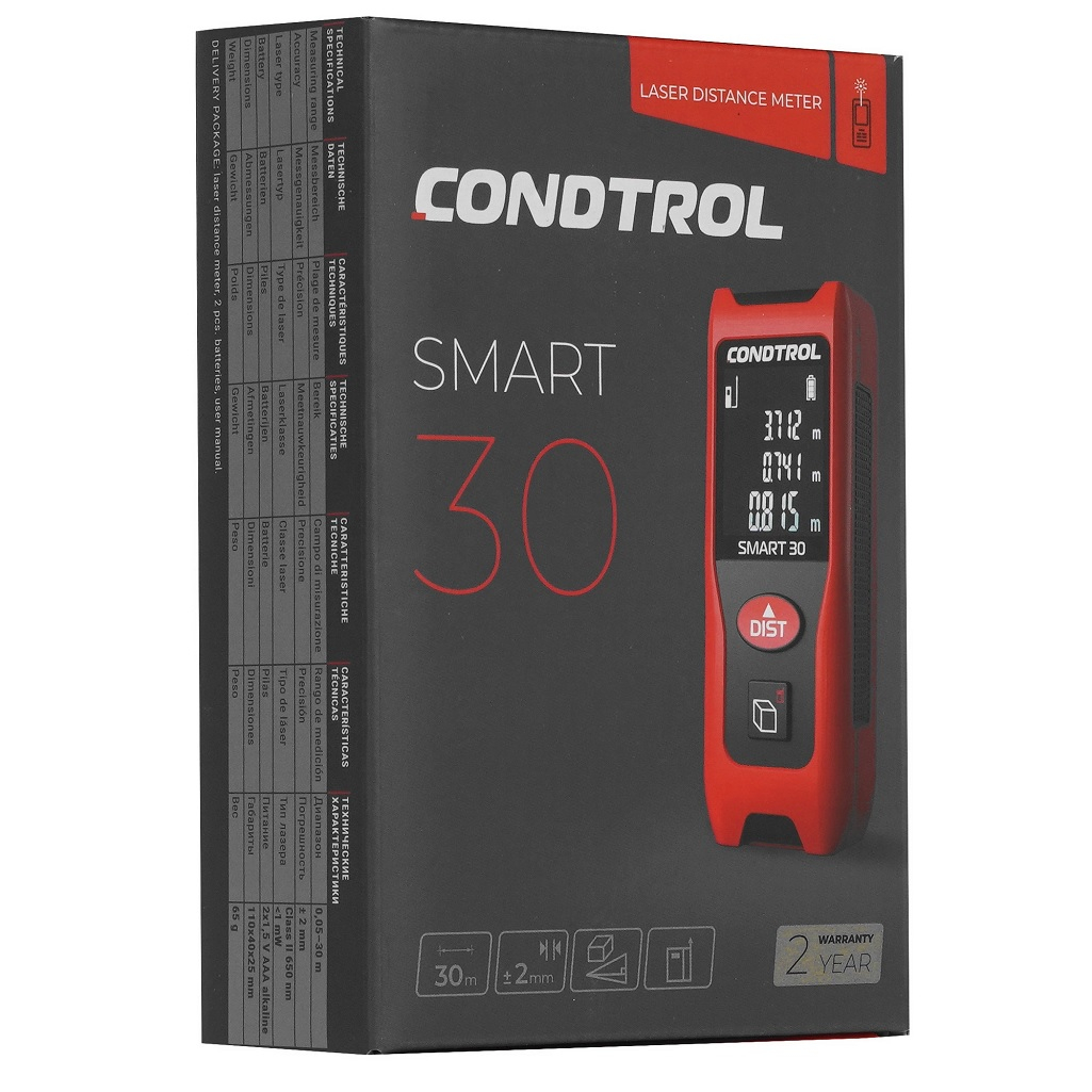 Дальномер лазерный Condtrol Smart 30, 1-4-132, непрерывное измерение
