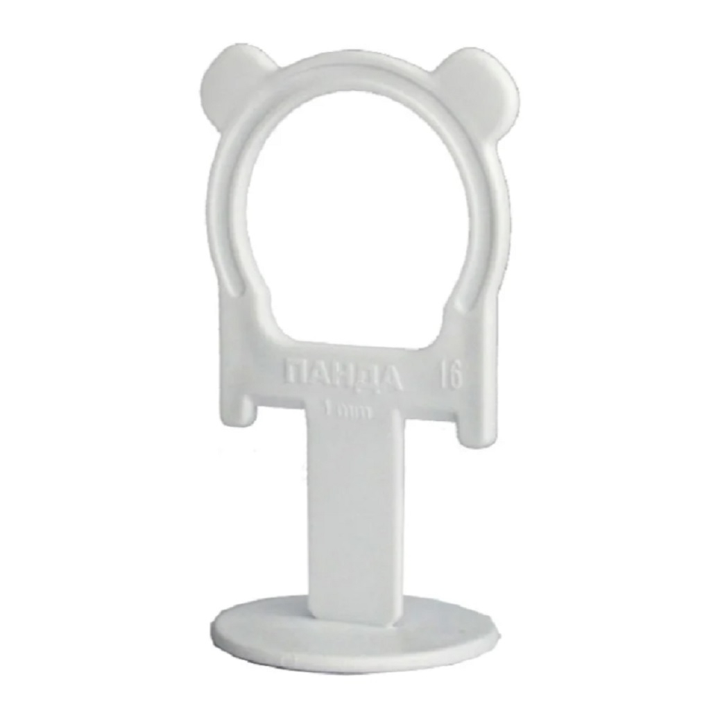 Зажим Decor 449-4100 Панда, для выравнивания плитки, 1 мм,  упаковке 100 штук