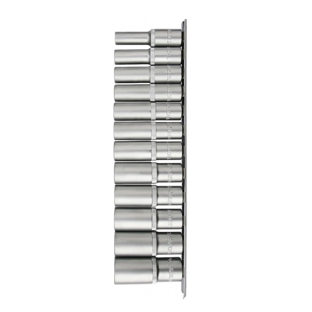 Набор головок глубоких Thorvik S13S2112SM, универсальный, 10-24 мм, 12 предметов