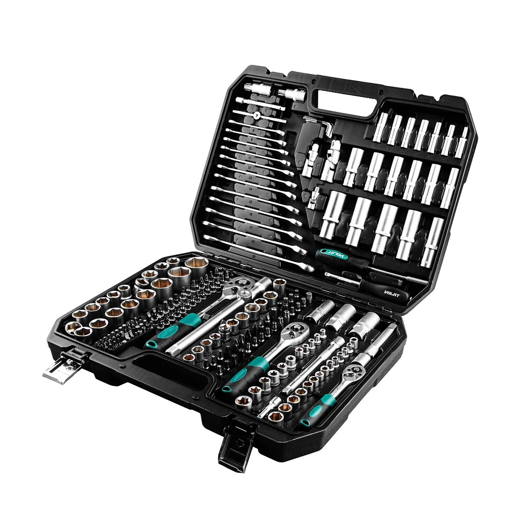 Набор головок Волат 18570-216, 6 граней, в упаковке 216 предметов