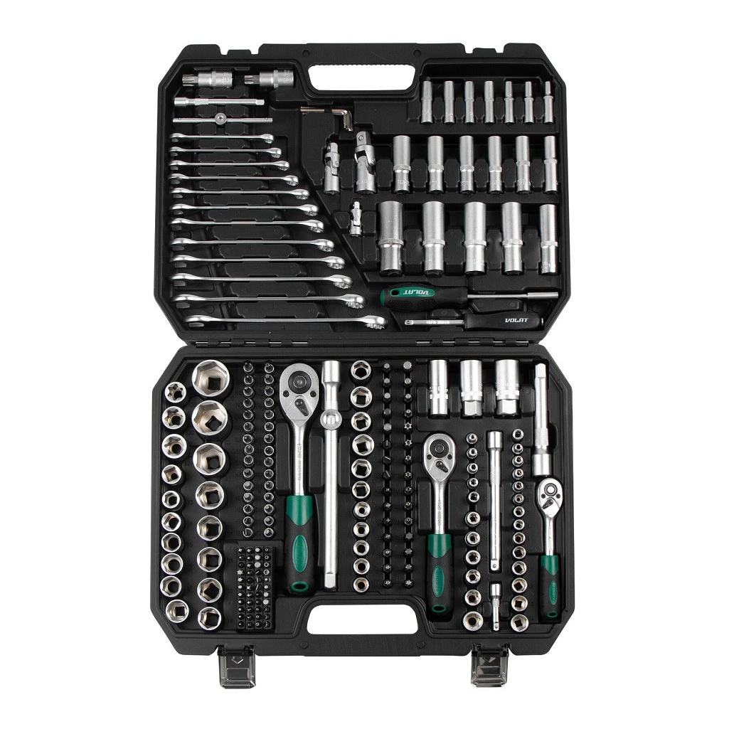 Набор головок Волат 18570-216, 6 граней, в упаковке 216 предметов