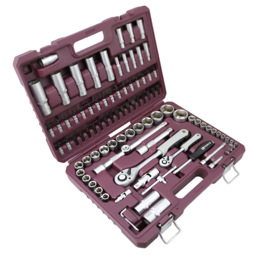 Набор инструментов Thorvik TS094 универсальный, 94 предмета, кейс