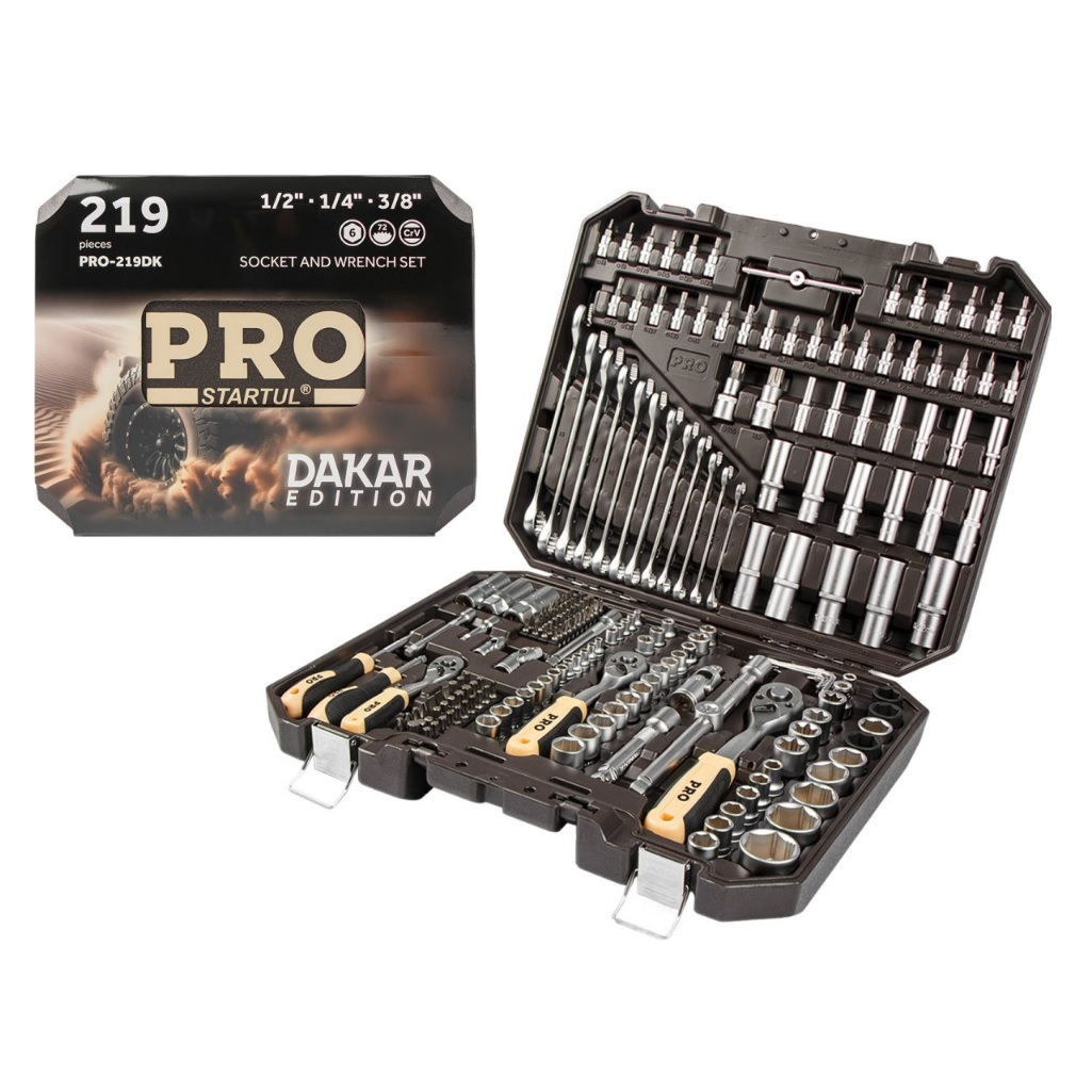 Набор головок и ключей PRO Startul DAKAR PRO-219DK, 219 предметов