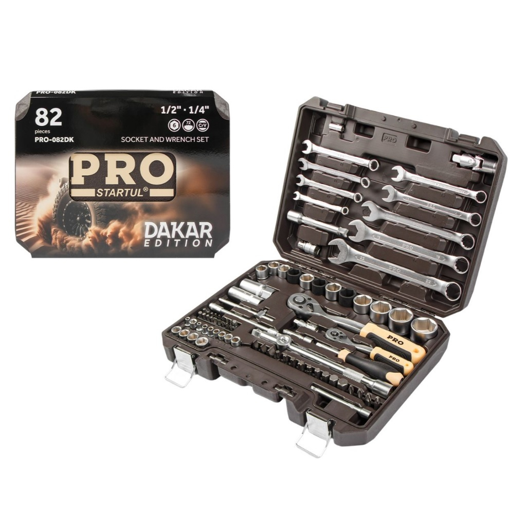 Набор головок и ключей PRO Startul DAKAR PRO-82DK, 82 предмета