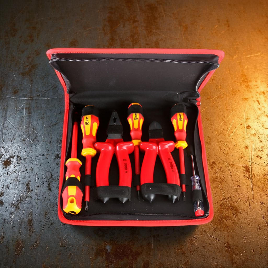 Набор диэлектрического инструмента КВТ НИИ-09 63995  7 предметов