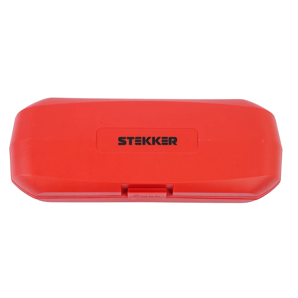 Отвертка диэлектрическая Stekker STLS005 VDE 50409, со сменными битами, до 1000 В, 8 предметов