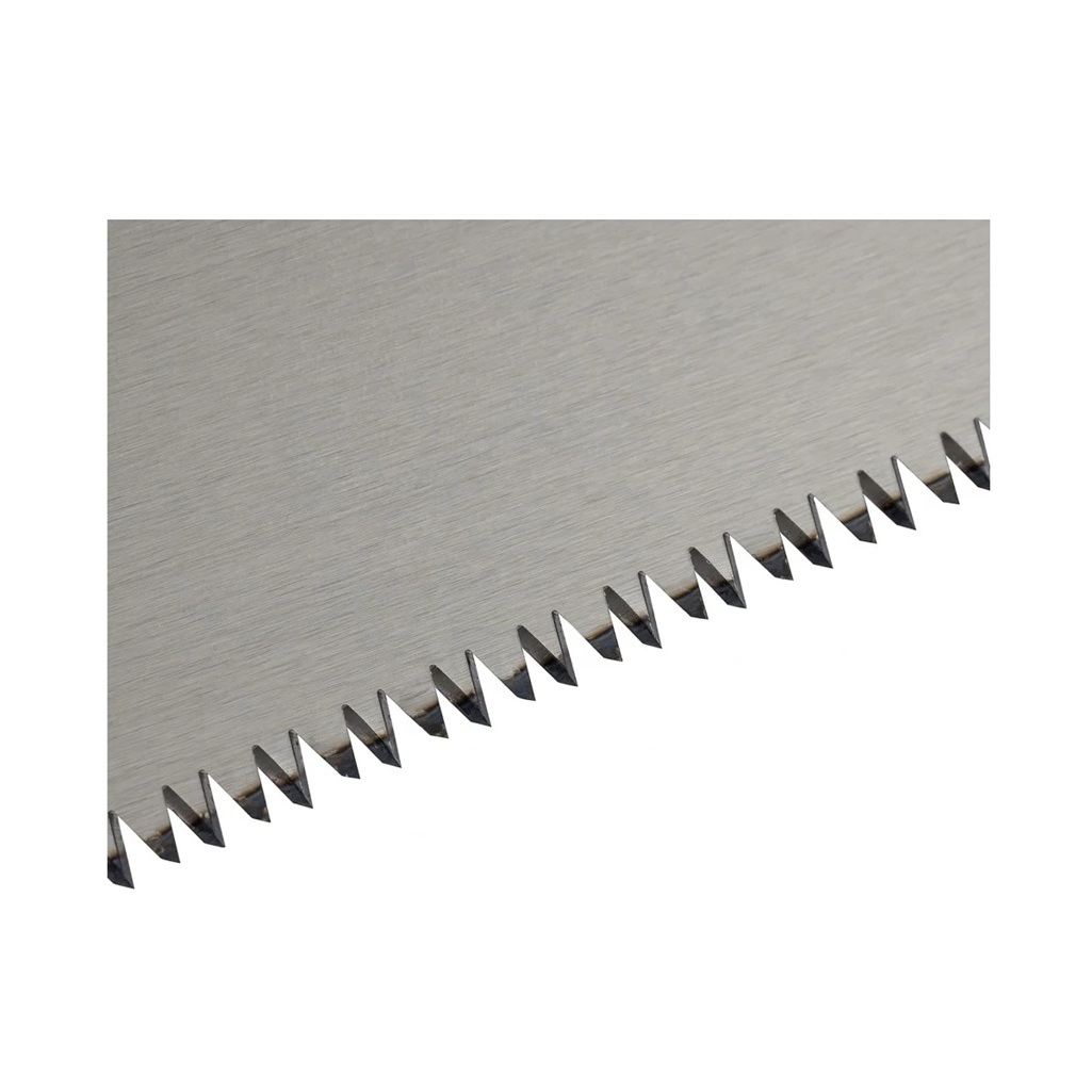Ножовка по дереву Denzel 24140, 9 TPI, зуб 3D, металлопластиковая рукоятка, 450 мм
