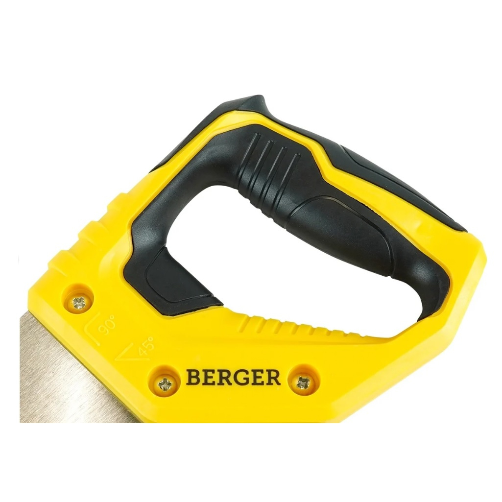 Ножовка по дереву сегментная Berger BG1839, 450 мм, 3D заточка зубьев