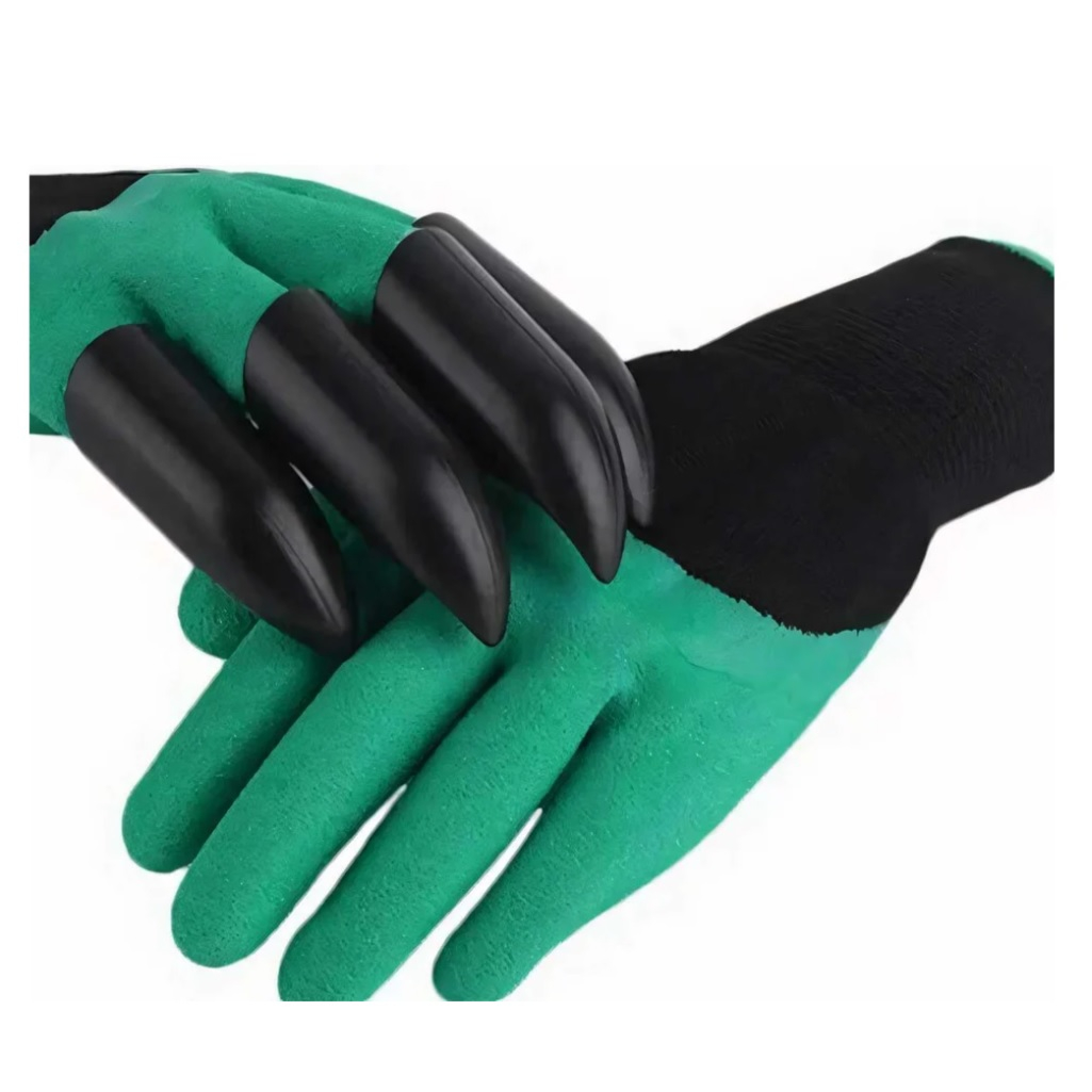 Перчатки землекопа Palisad 67748, садово-строительные, с когтями