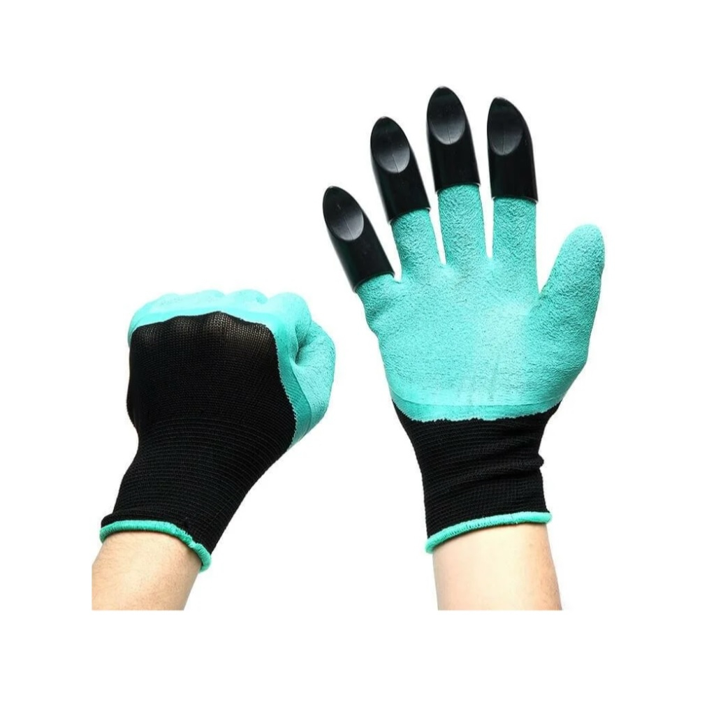 Перчатки землекопа Palisad 67748, садово-строительные, с когтями