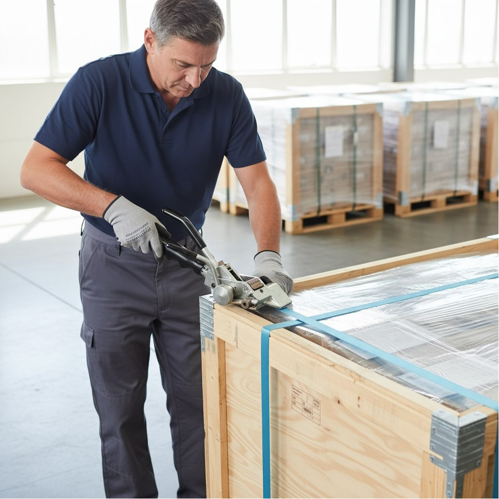 Инструмент для натяжения ленты КВТ ИНТу-20 74030, храповой механизм