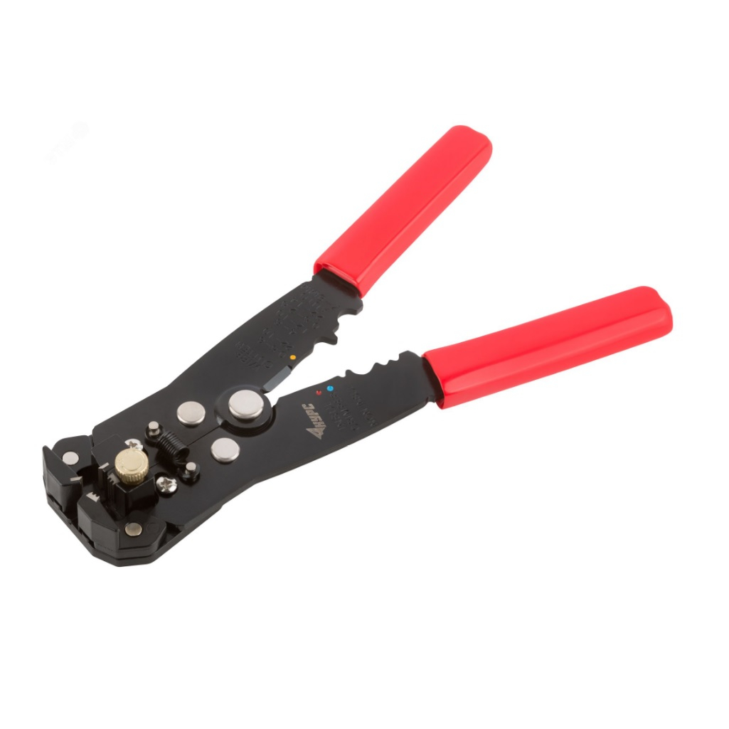 Клещи - автомат для зачистки изоляции Курс 60029, диаметр 0.2-6.0 мм, 205 мм, обжим